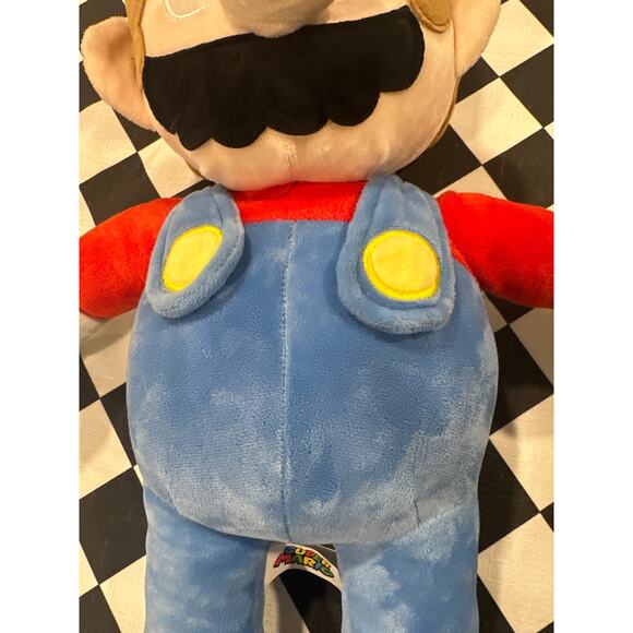 Super Mario Giant plush 24” 2020 Nintendo stuffed toy RARE - Picture 4 of 6